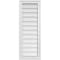 Ekena Millwork Vertical Surface Mount PVC Gable Vent w/ 2"W x 2"H , Brickmould Sill Frame, 14"W x 38"H GVPVE14X3803SN - alternate 1